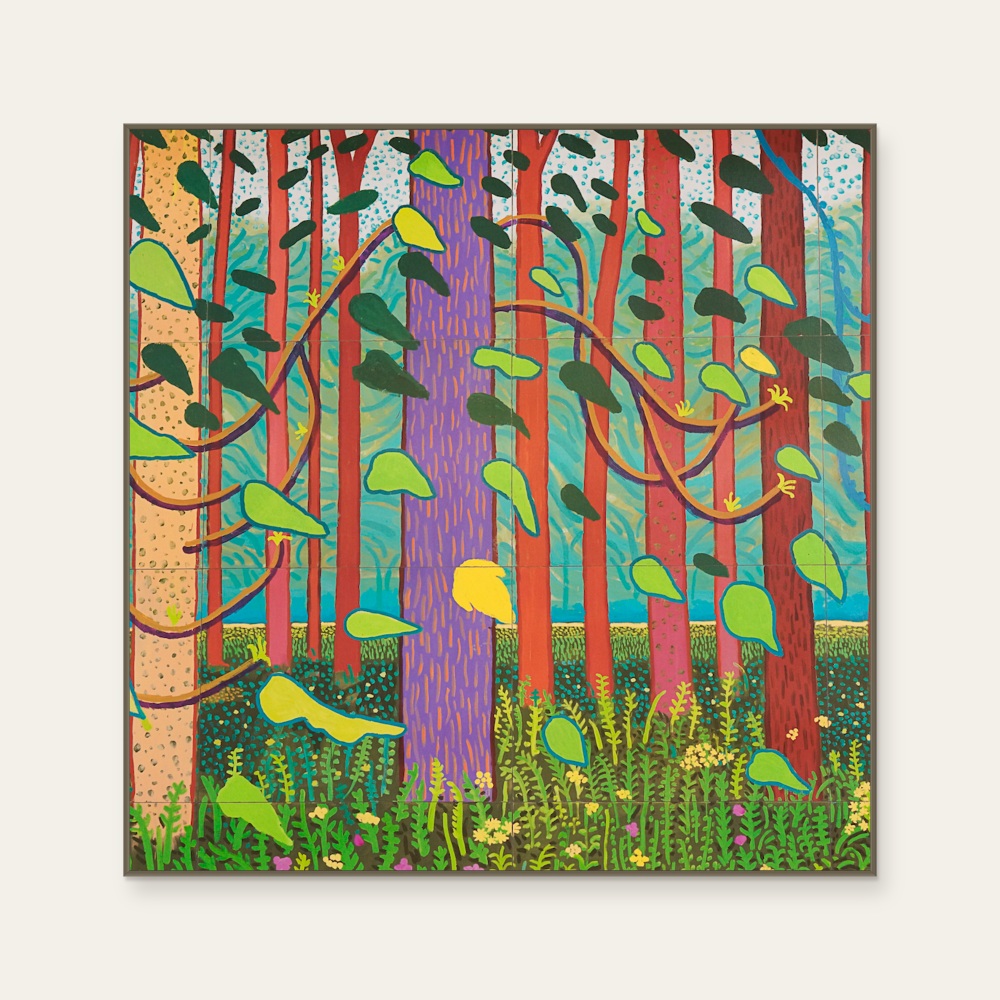 David Hockney|《The Arrival of Spring in Woldgate》(B2) — 照片 1