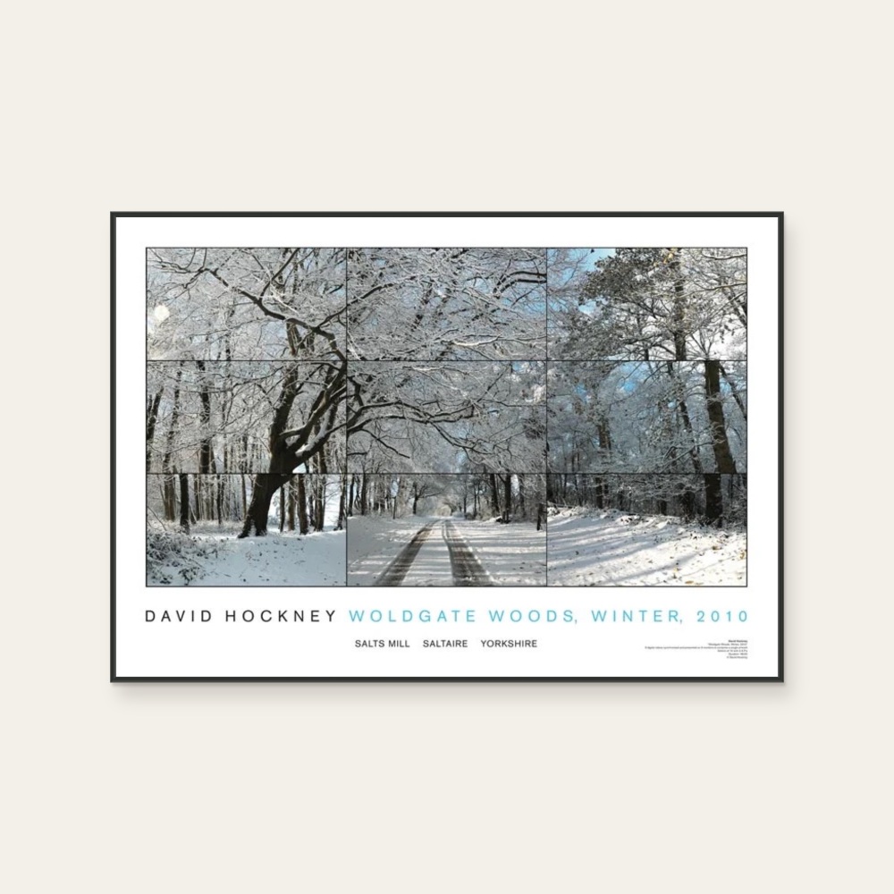 David Hockney|Woldgate Woods, Winter, 2010 — 照片 1
