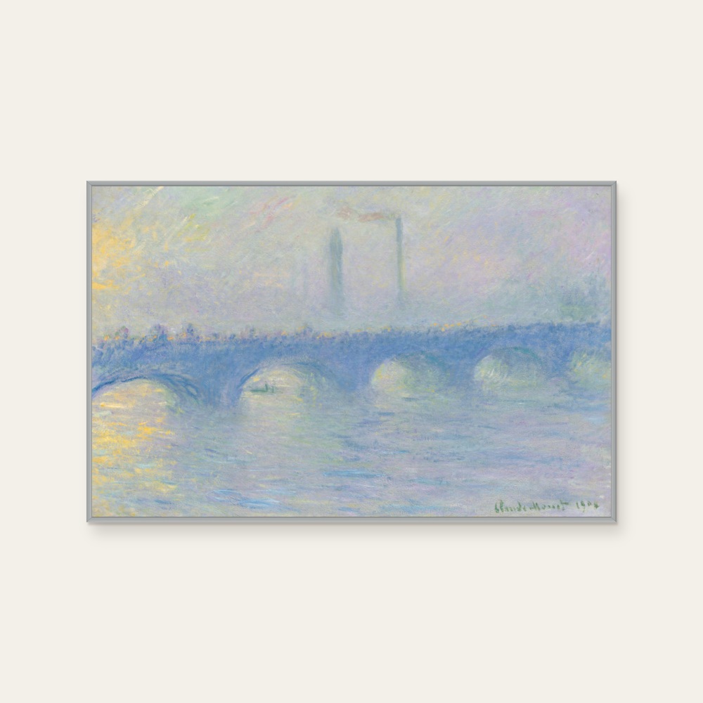 Fog Waterloo Bridge — Photo 1