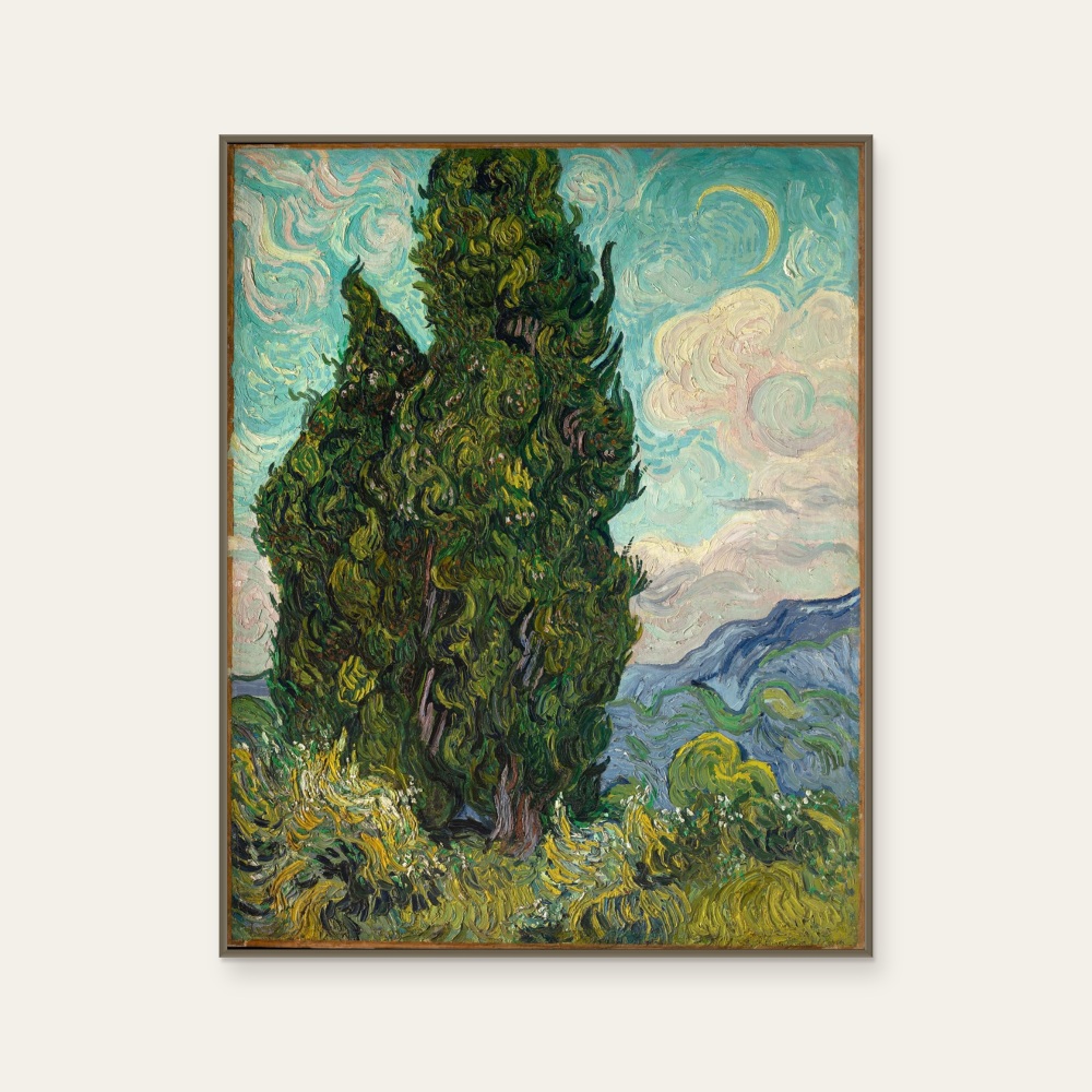梵谷 Van Gogh|Cypresses — 照片 1