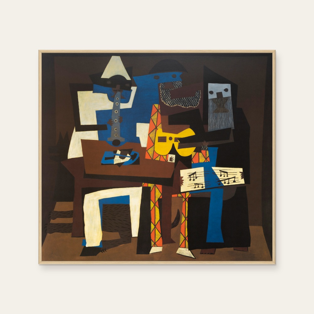 畢卡索 Picasso|Three Musicians (三位音樂家) — 照片 1
