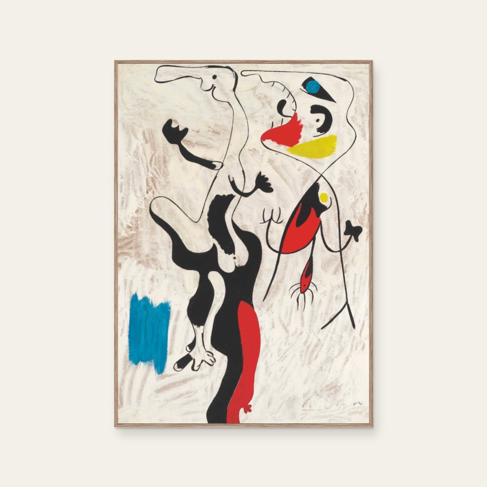 Joan Miro 胡安·米羅|男人和女人 — 照片 1