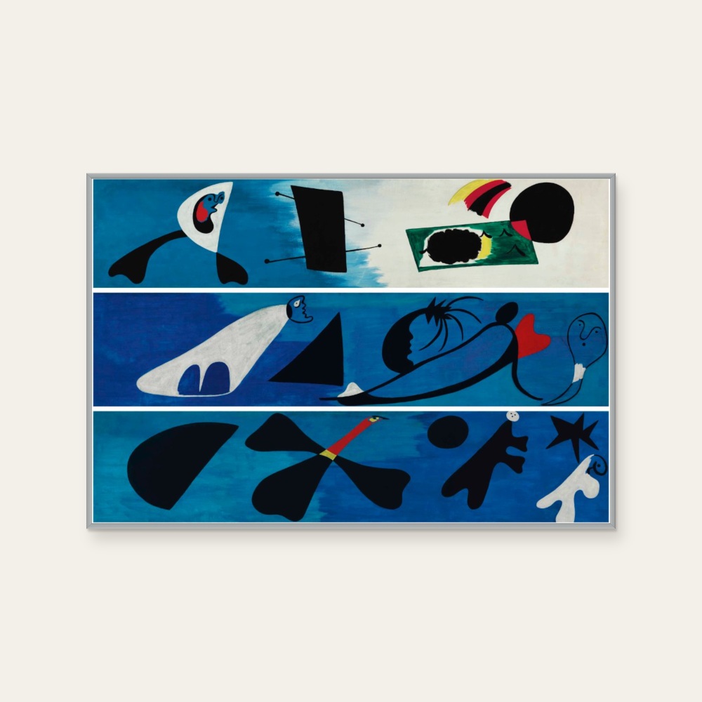 Joan Miro 胡安·米羅|壁畫 I,壁畫 II,壁畫 III — 照片 1