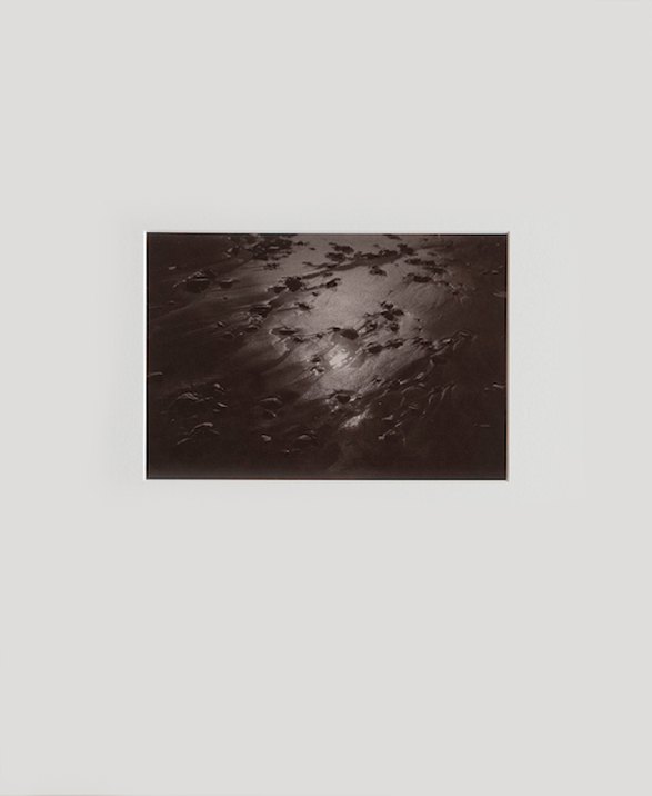 Sand and Sun #6 by Kino Koike, a vertical limited-edition artwork featuring natural landscapes and photographic and realistic imagery, in black and white and grey tones. Artwork image.