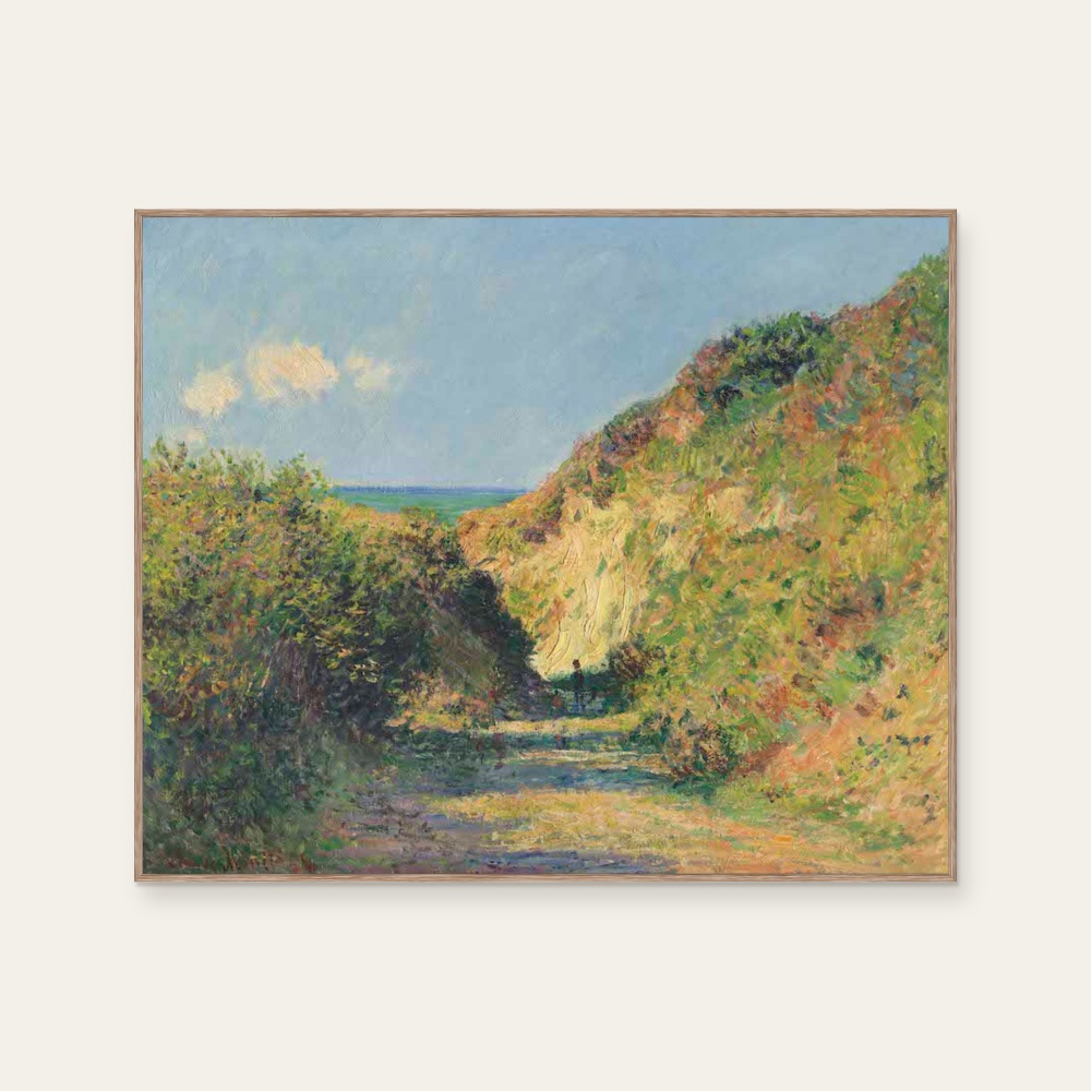 莫內 Monet|往下的路 Le chemin creux — 照片 1