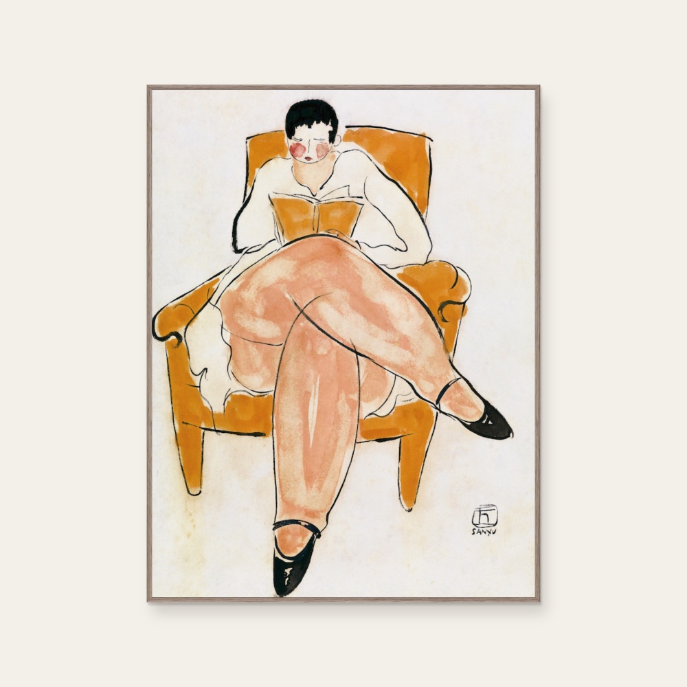 Sanyu 常玉|閱讀中的女士 — 照片 1